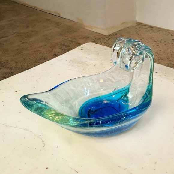 Maltese Aladdin's Lamp Sommerso Glass Bowl - Picture 8 of 11